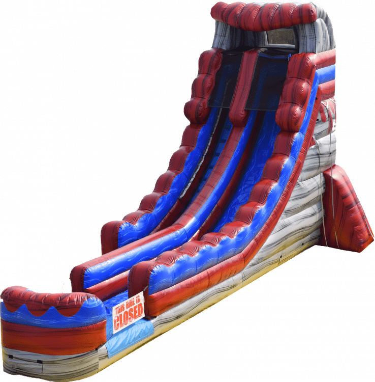 Volcano 21 ft Water Slide (Dry)